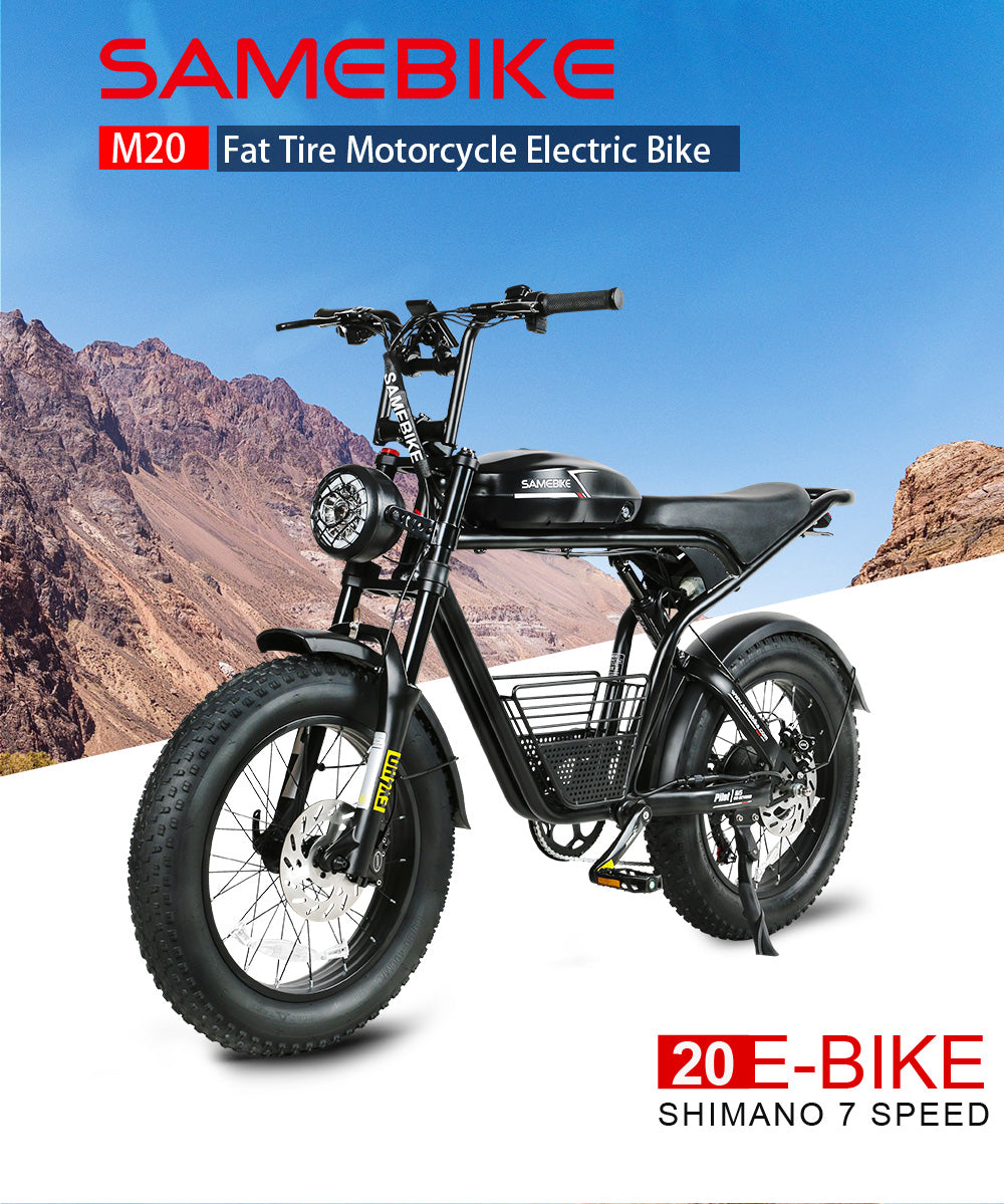 Vélo électrique Samebike M20 1000W 