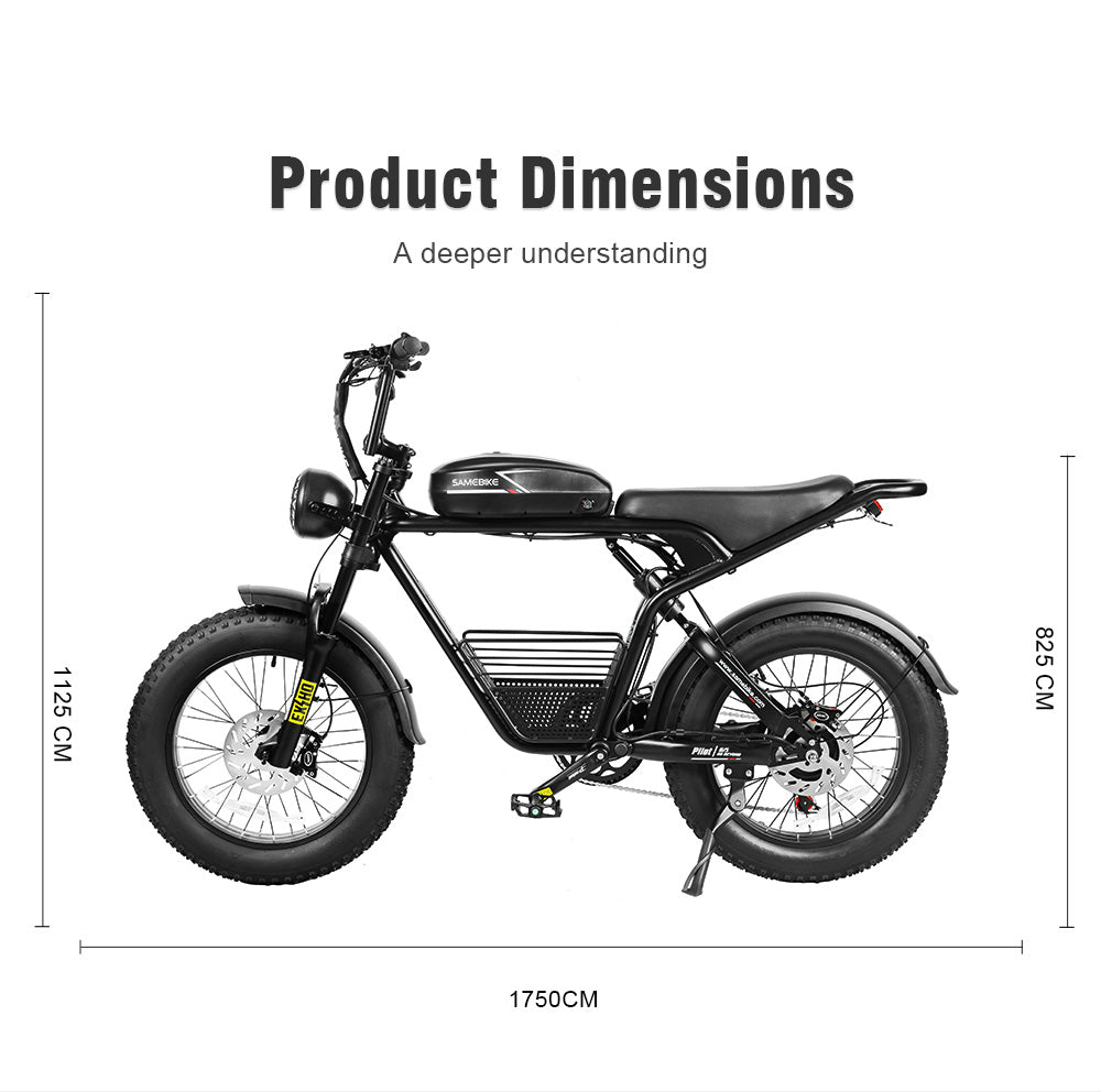 Vélo électrique Samebike M20 1000W 