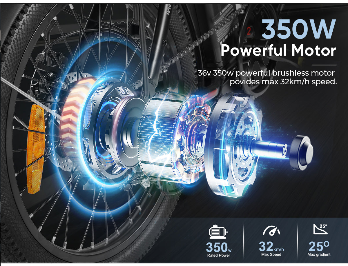 Vélo électrique Samebike CY20 350W 