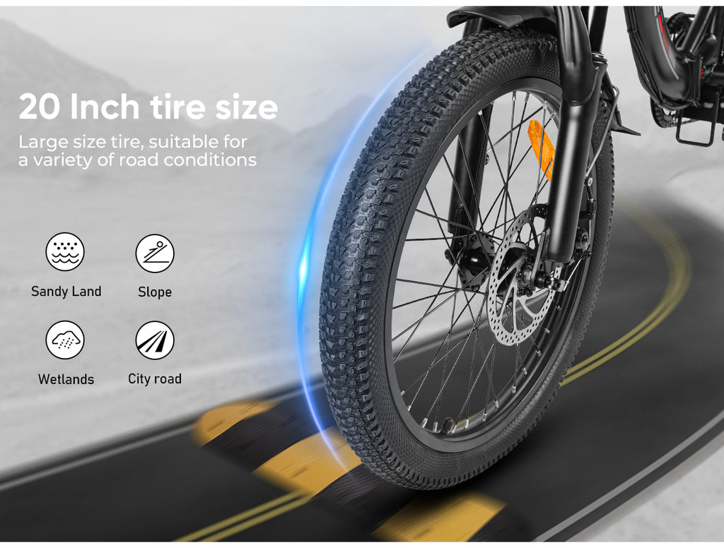 Vélo électrique Samebike CY20 350W 