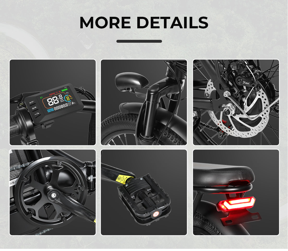 Vélo électrique Samebike CY20 350W 