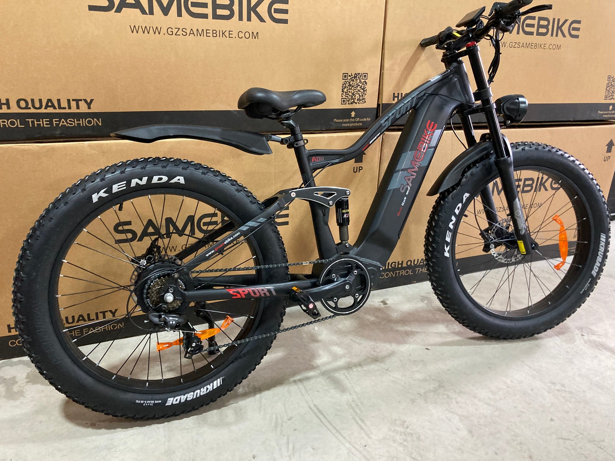 Vélo électrique Samebike RS-A08-II 1000W 