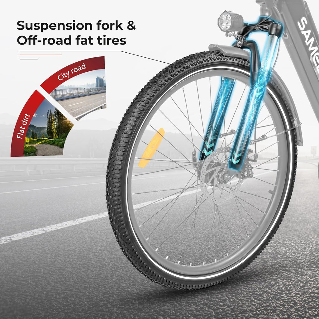 Vélo électrique Samebike RS-A01 PRO 500W 