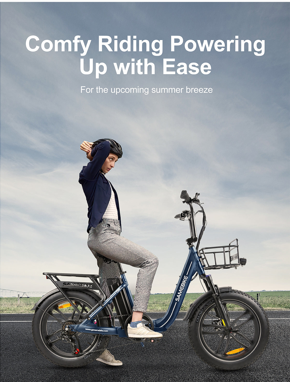 Vélo électrique Samebike C05 PRO 500W 