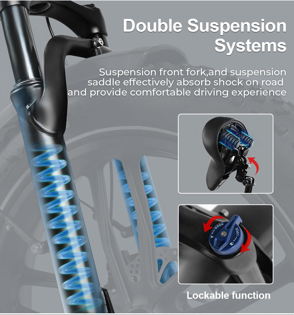 Vélo électrique Samebike C05 PRO 500W 