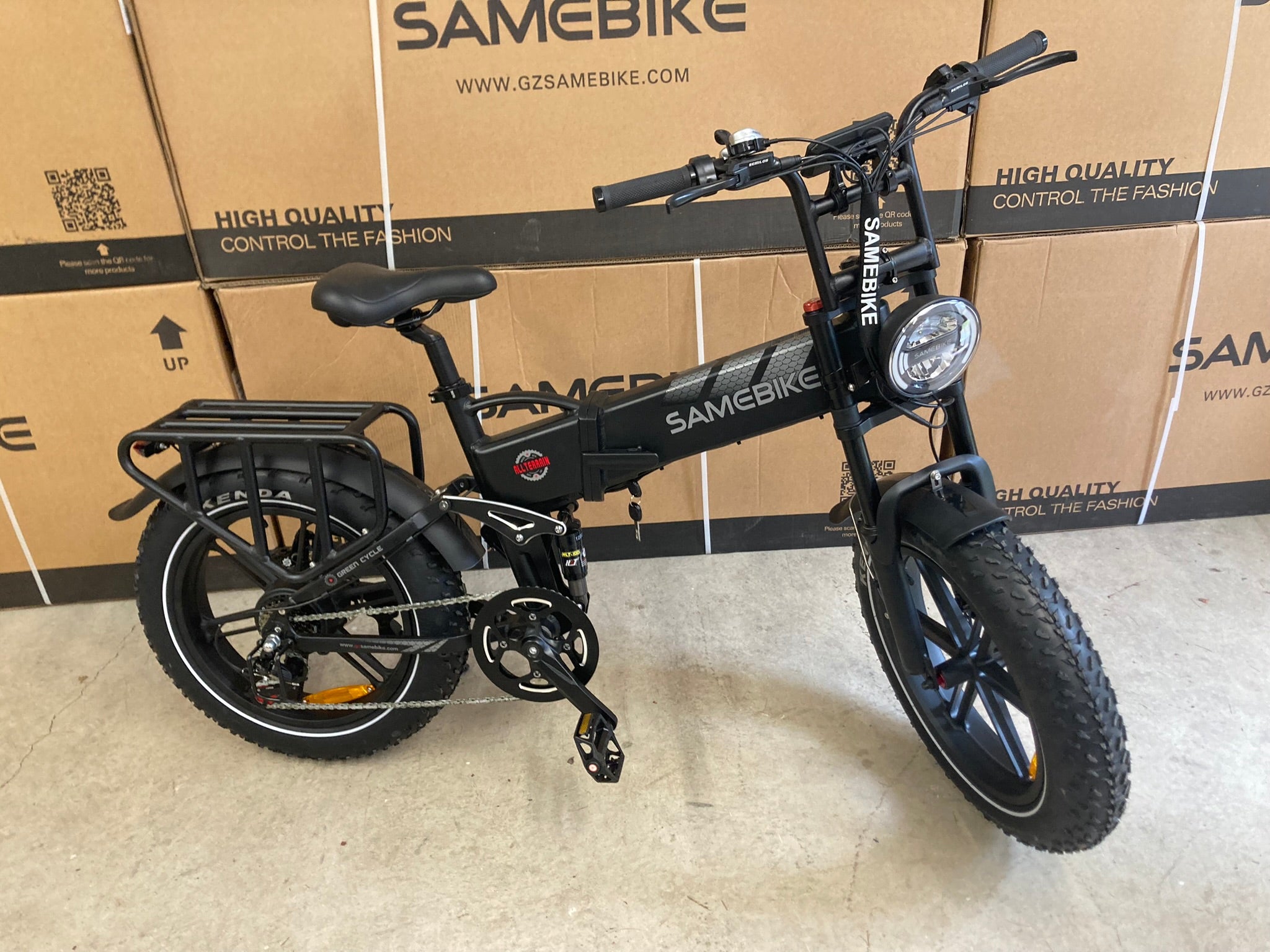 Vélo électrique Samebike RS-A02 PLUS 1200W pliable