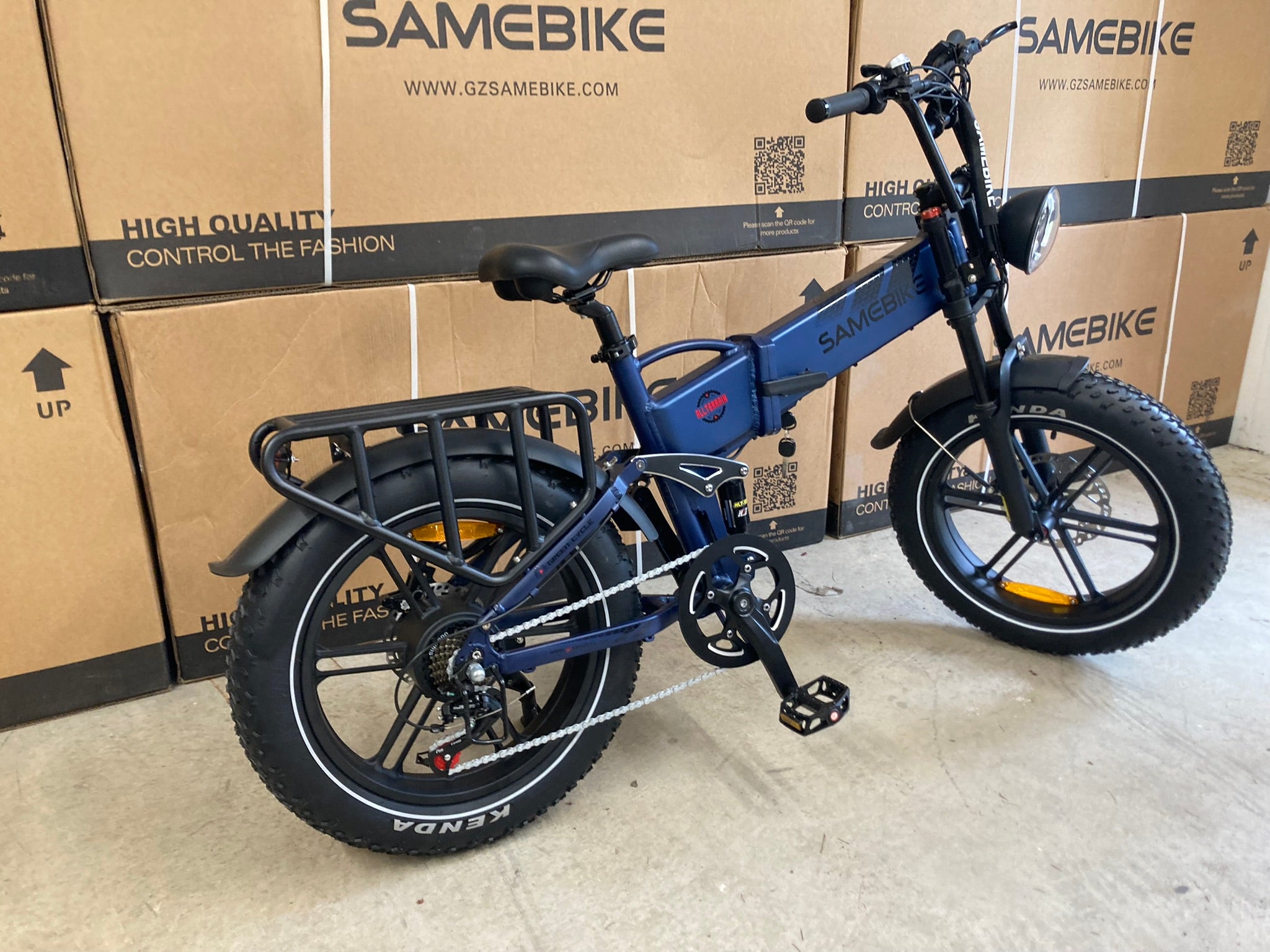 Vélo électrique Samebike RS-A02 PLUS 1200W pliable