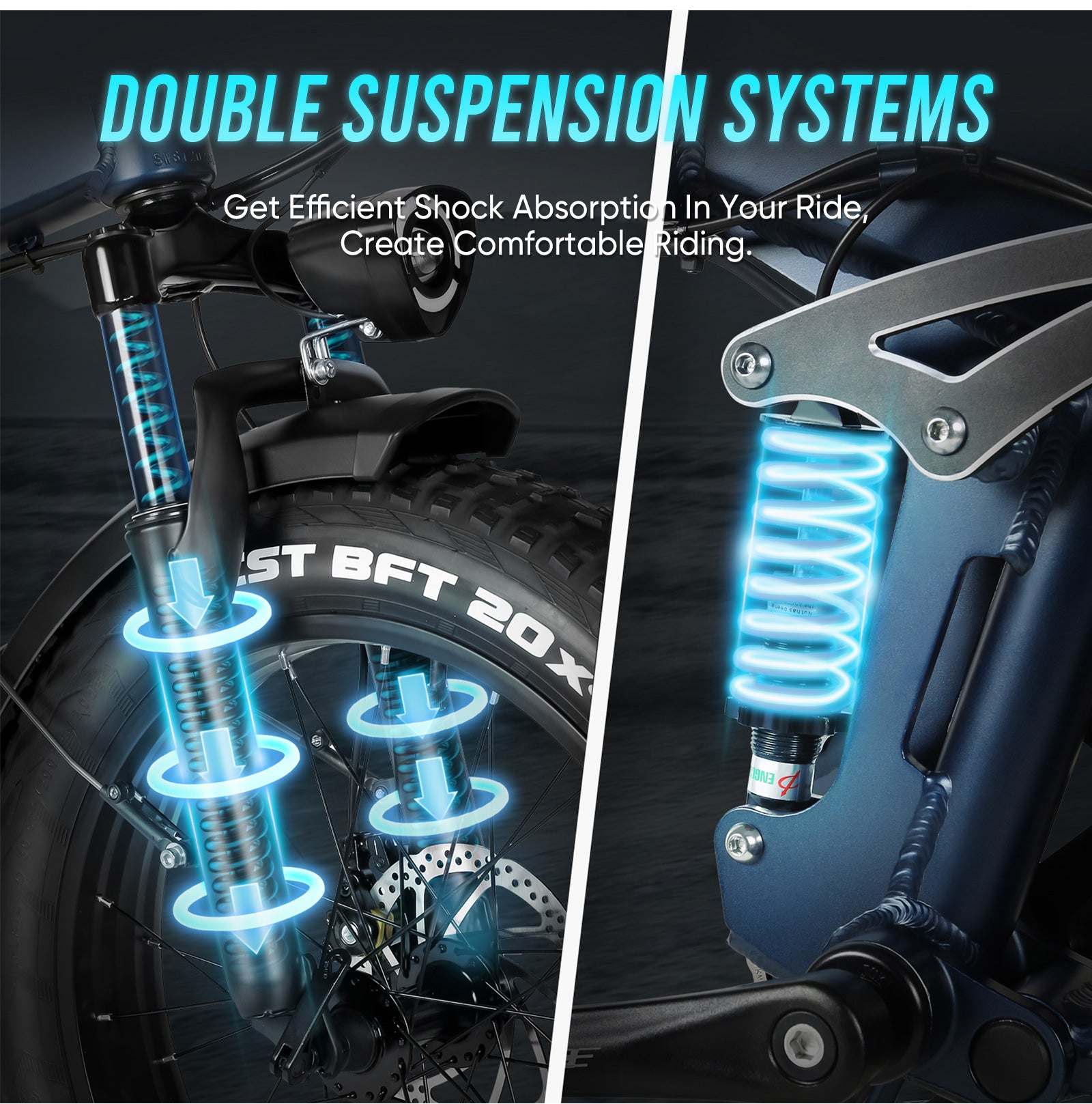 Vélo électrique Samebike RS-A02 PRO 1000W pliable