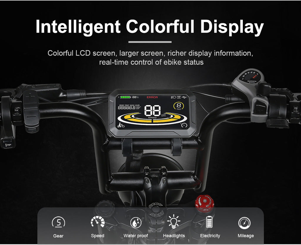 Vélo électrique Samebike RS-A02 PLUS 1200W pliable